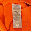 Burberry Orange Cotton Polo Shirt