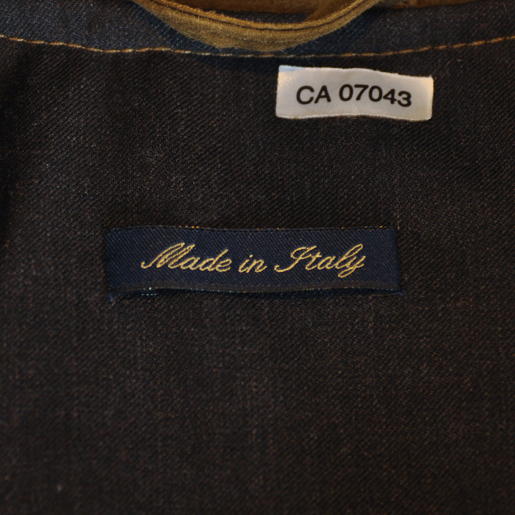 Arnold Brandt Sage Green Suede Jacket