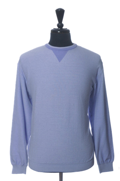St. Croix Lilac Crew Neck Sweater
