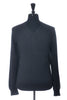 Gran Sasso Charcoal Grey V-Neck Sweater