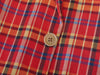 Haspel Bold Red Check Cotton Blazer