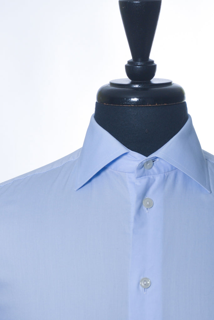 Eton Blue Slim Fit Oxford Shirt