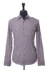 Michael Kors Brown Check Tailored Fit Shirt