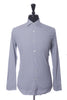 Canali Grey Houndstooth Dress Shirt