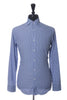 Ermenegildo Zegna Blue Check Slim Fit Shirt