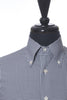 Canali Black Check Button Down Shirt