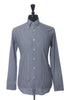 Canali Black Check Button Down Shirt