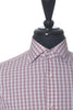 Ermenegildo Zegna Brown Check Slim Fit Shirt