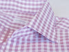 Ermenegildo Zegna Brown Check Slim Fit Shirt