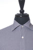 Canali Blue and Brown Houndstooth Dress Shirt