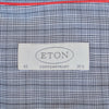 Eton Grey Check Contemporary Fit Shirt
