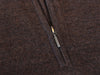 Patrick Assaraf Slate Brown Quarter Zip Sweater