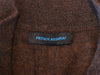 Patrick Assaraf Slate Brown Quarter Zip Sweater