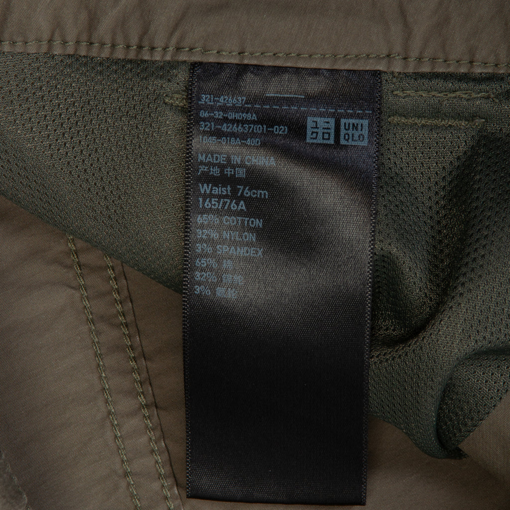 J.W. Anderson for Uniqlo Army Green Cropped Pants