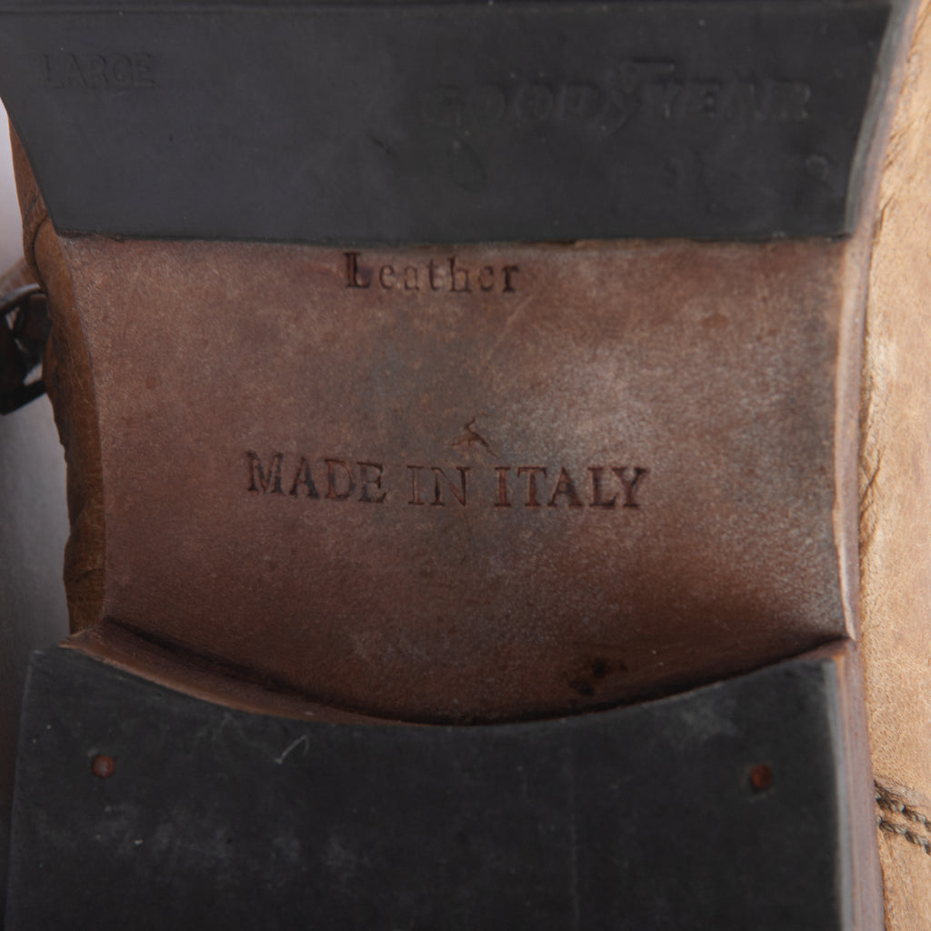 Diesel Black Gold Side Zip Boots