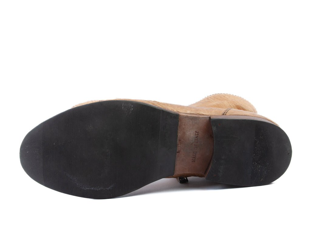 Diesel Black Gold Side Zip Boots