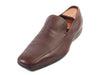 Prada Brown Leather Bicycle Toe Slip-Ons
