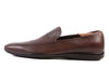 Prada Brown Leather Bicycle Toe Slip-Ons