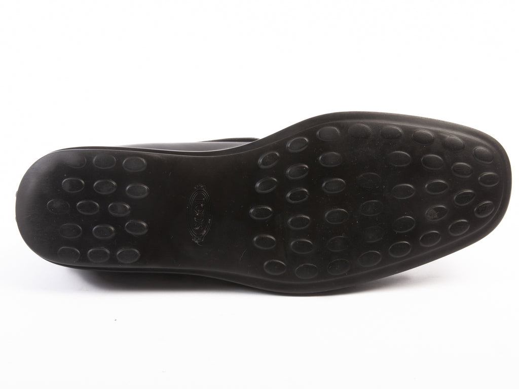 Tod’s Black Penny Loafers