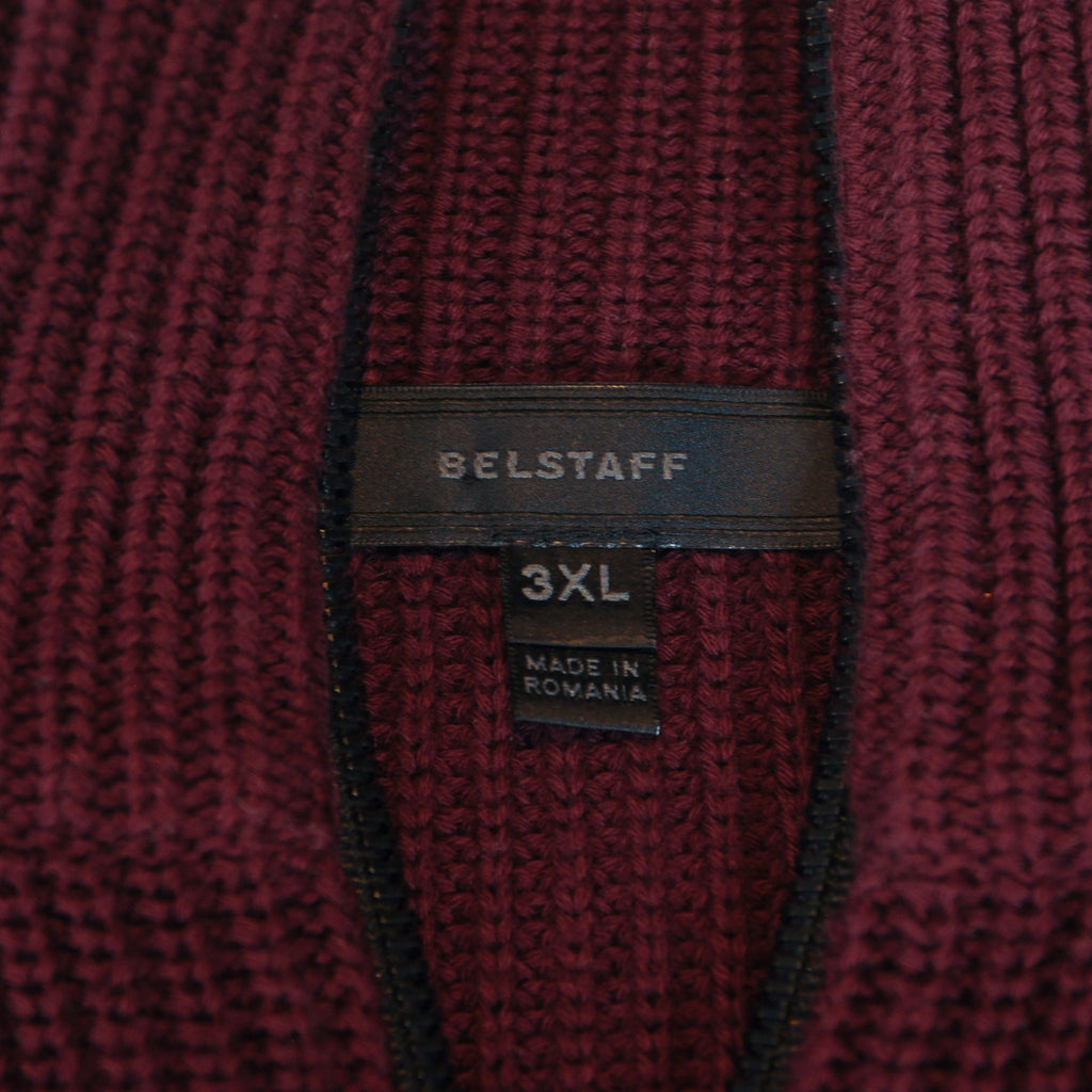 Belstaff Merlot Full Zip Sweater