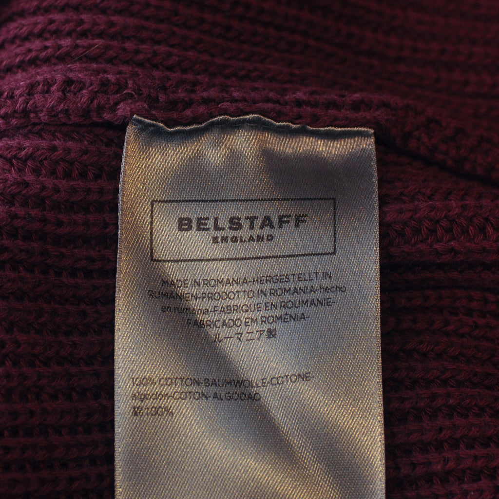 Belstaff Merlot Full Zip Sweater