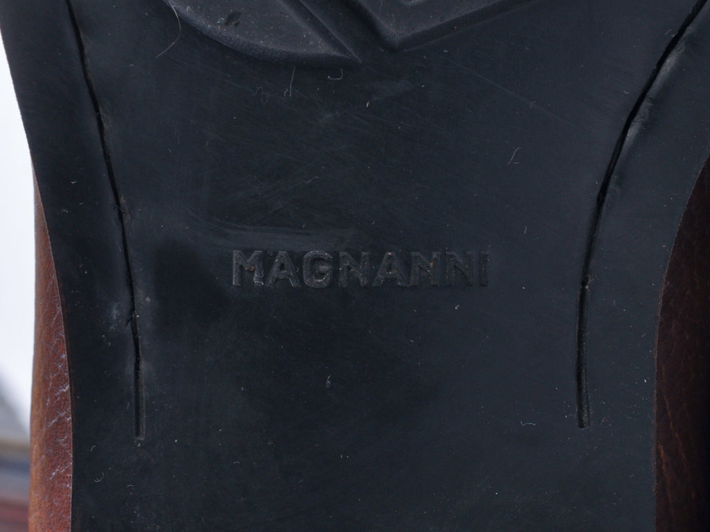 Magnanni Brown Chelsea Boots