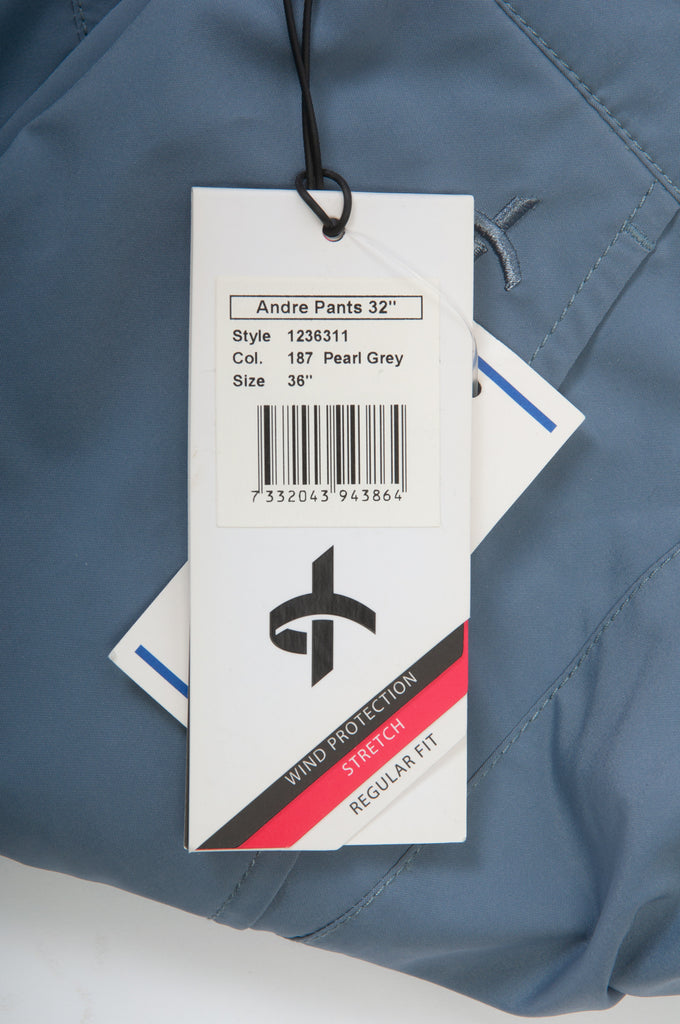 Cross Pearl Grey Andre Golf Pants