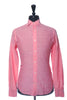 Corneliani Pink Linen Blend Dress Shirt