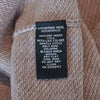 Neiman Marcus Light Brown Quarter Zip Sweater