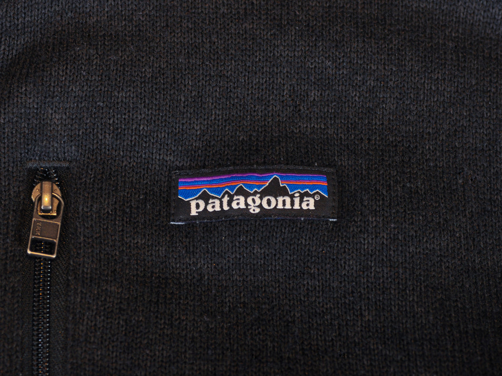Patagonia Black Better Sweater Half Zip Fleece Jacket