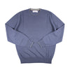 Brunello Cucinelli Purple Cashmere Crew Neck Sweater