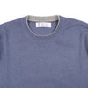 Brunello Cucinelli Purple Cashmere Crew Neck Sweater