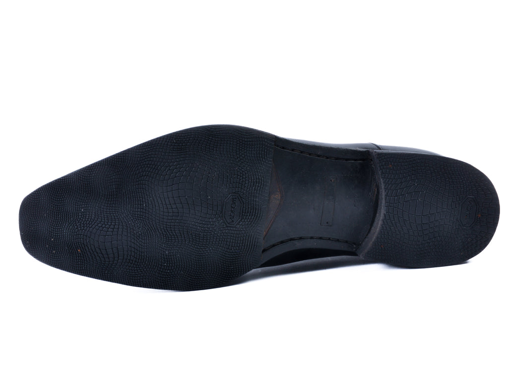 Canali Black Oxford Shoes