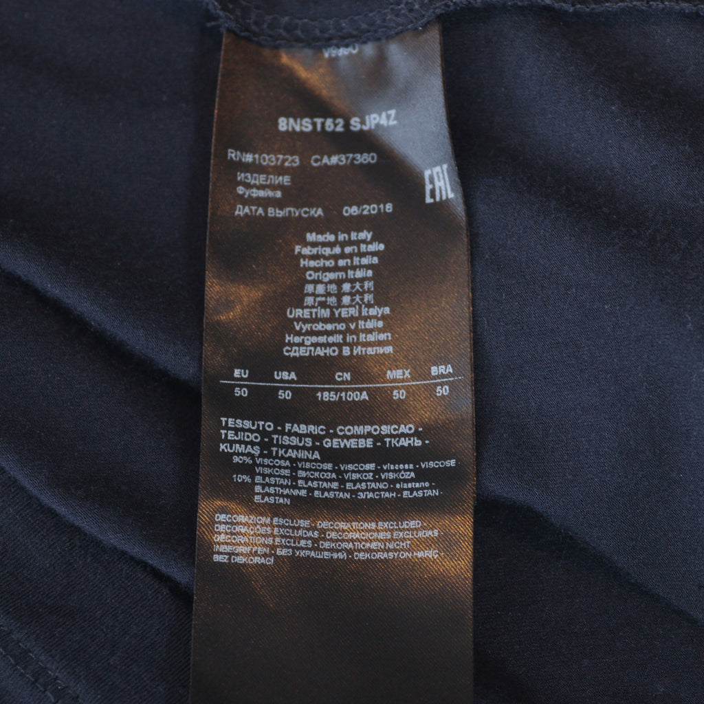 Giorgio Armani Navy Blue T-Shirt
