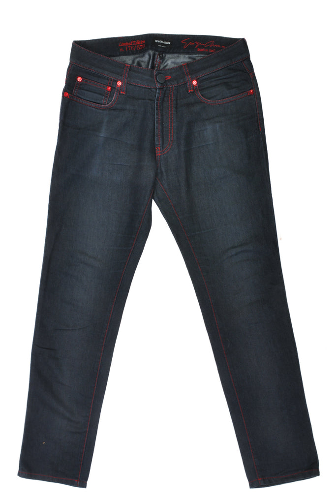 Giorgio Armani Limited Edition Silk Denim Jeans