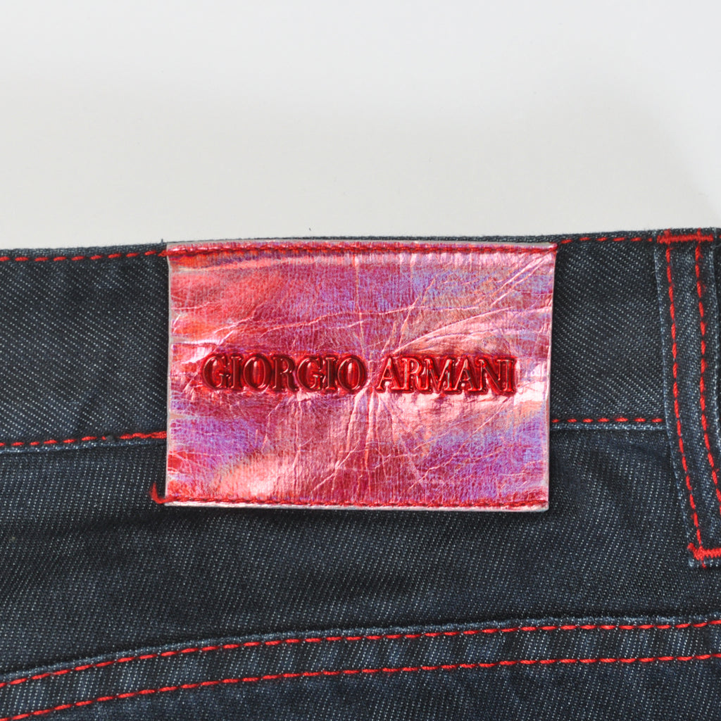Giorgio Armani Limited Edition Silk Denim Jeans