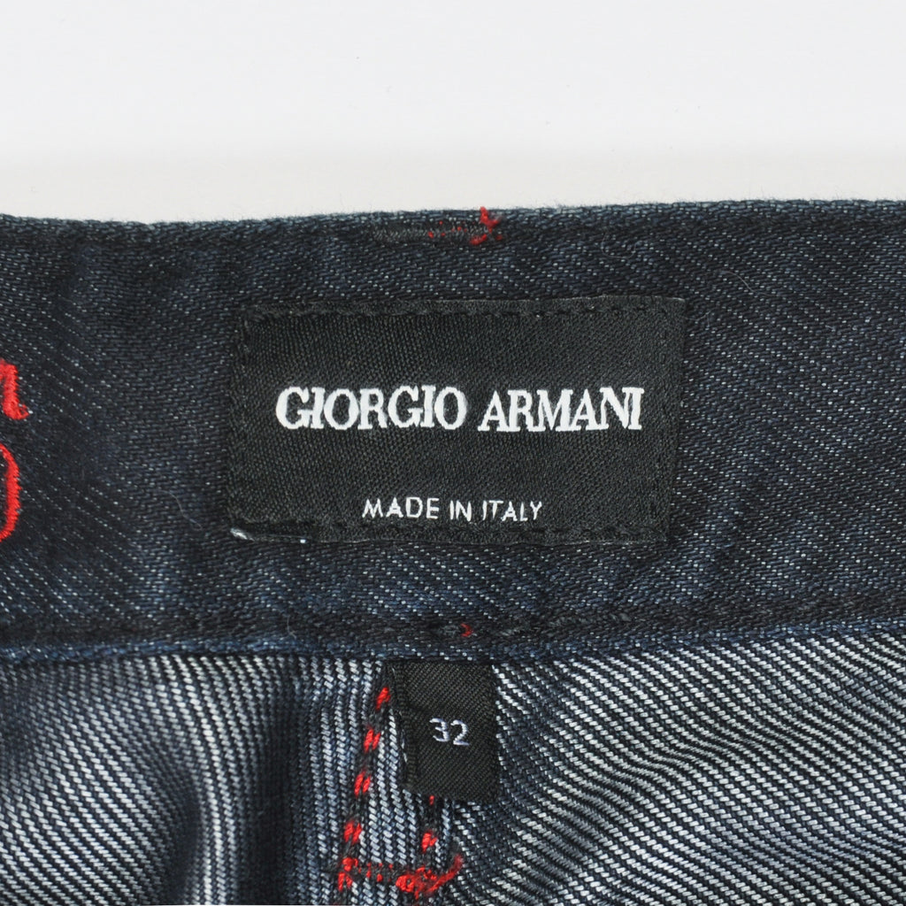 Giorgio Armani Limited Edition Silk Denim Jeans