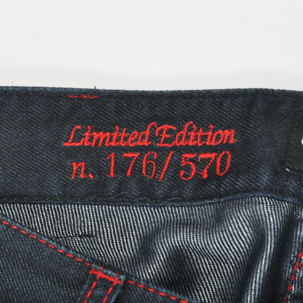 Giorgio Armani Limited Edition Silk Denim Jeans