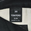 Tom Ford Black Slim Fit Selvedge Jeans