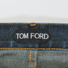 Tom Ford Blue Slim Fit Button Fly Jeans