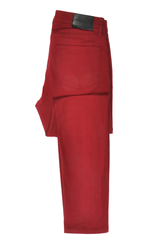 Burberry Brit Deep Red Slim Fit Jeans