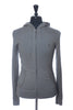 AllSaints Dark Grey Mode Merino Full Zip Knit Hoodie