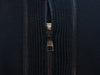 Salvatore Ferragamo Black Zip Neck Sweater