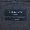AllSaints Dark Grey Mode Merino Full Zip Knit Hoodie