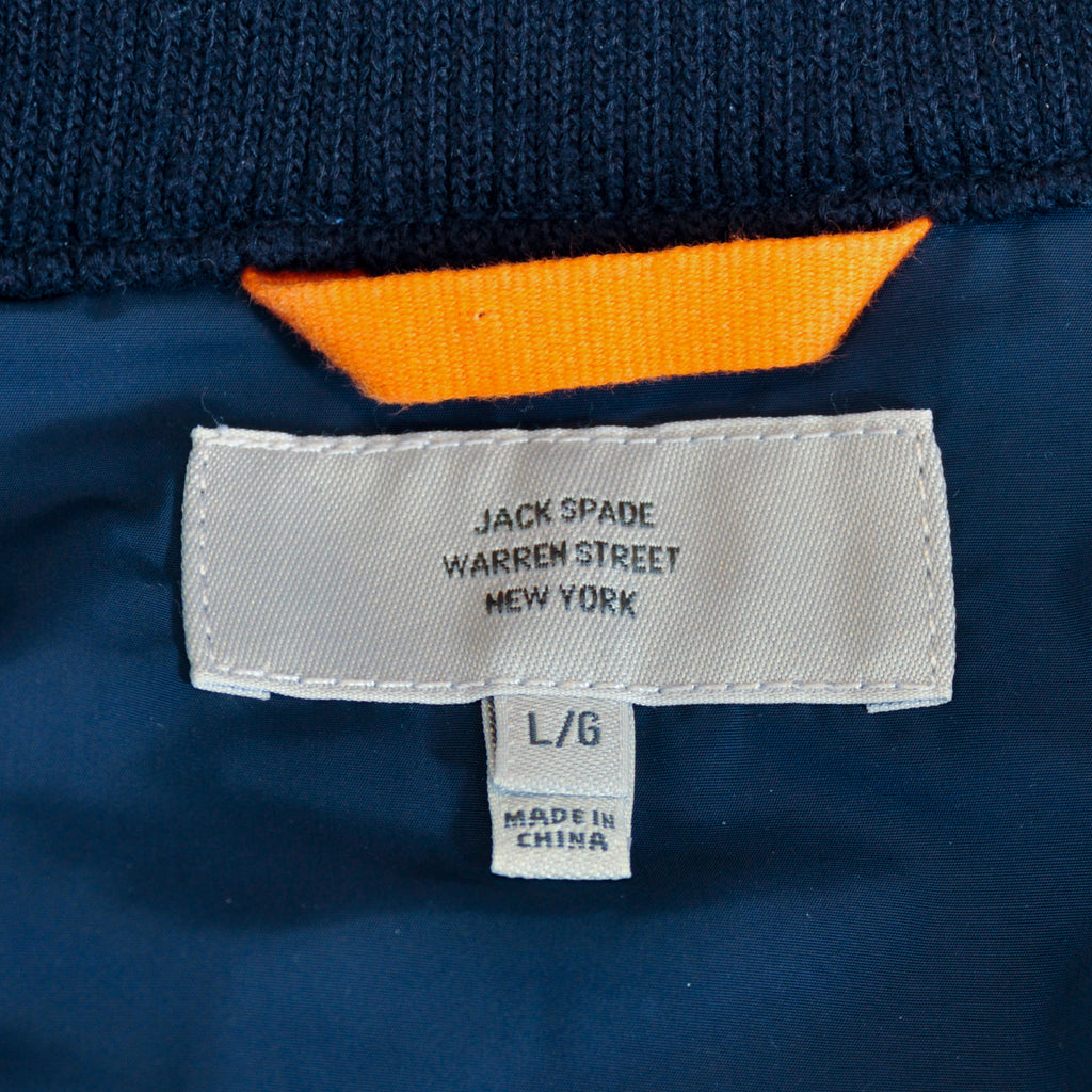 Jack Spade Blue Fold and Pack Jacket