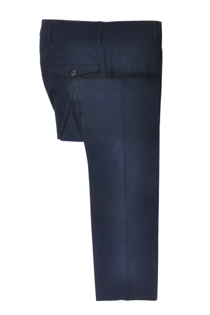 Maurizio Baldassari NWT Navy Blue Wool Cargo Pants