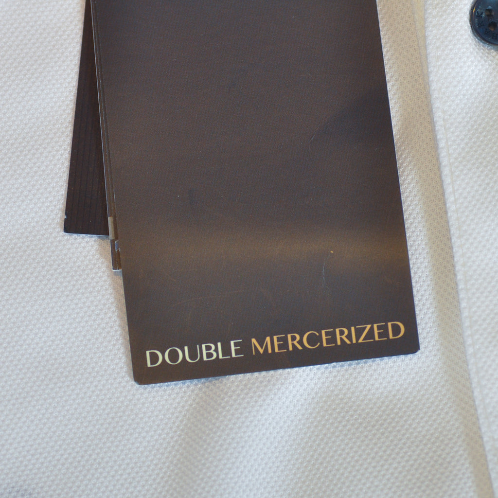 Paul & Shark NWT White Mercerized Cotton Polo Shirt