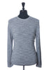 Ted Baker Grey Linen Blend Inzane Crew Neck Sweater