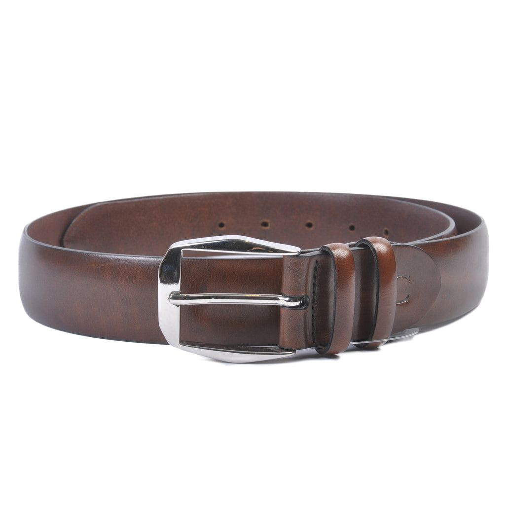 Canali Brown Leather Belt
