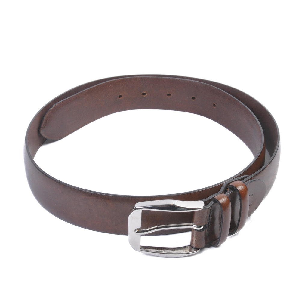 Canali Brown Leather Belt